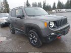 2021 Jeep Renegade Trailhawk 4x4 Gray vin: ZACNJDC10MPM97899