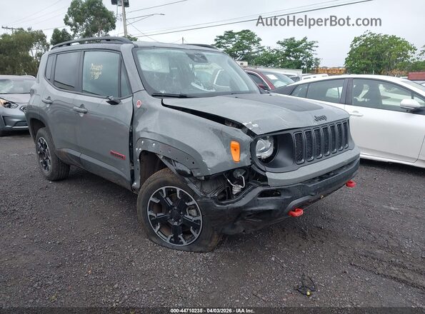 ZACNJDC12PPP40715 2023 JEEP RENEGADE Gray Przód prawy