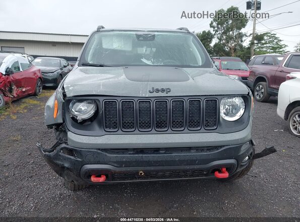 ZACNJDC12PPP40715 2023 JEEP RENEGADE Gray Widok deski rozdzielczej