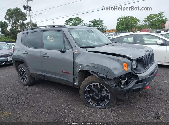 ZACNJDC12PPP40715 2023 JEEP RENEGADE Gray Widok zestawu wskaźników
