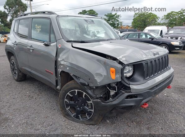 ZACNJDC12PPP40715 2023 JEEP RENEGADE Gray Widok z przodu