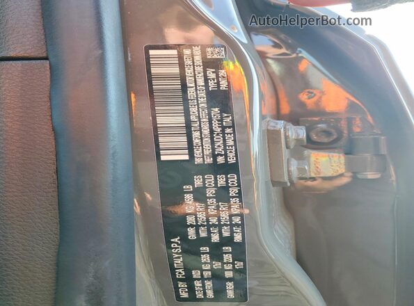 ZACNJDC14PPP15704 2023 JEEP RENEGADE Gray VIN sticker view