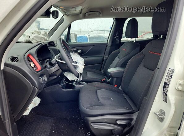 ZACNJDC18PPP41206 2023 JEEP RENEGADE White წინა სალონის ხედი