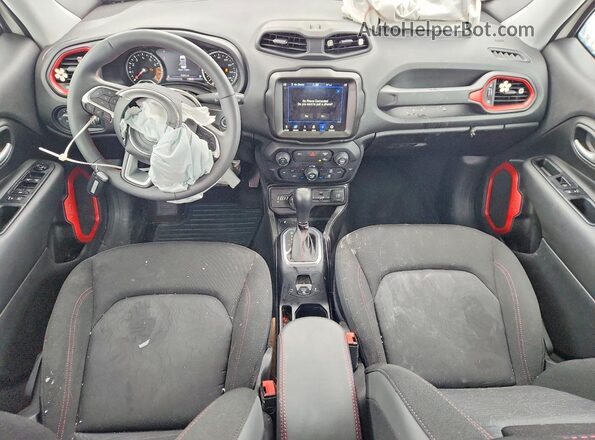 ZACNJDC18PPP41206 2023 JEEP RENEGADE White წინა პანელის ხედი