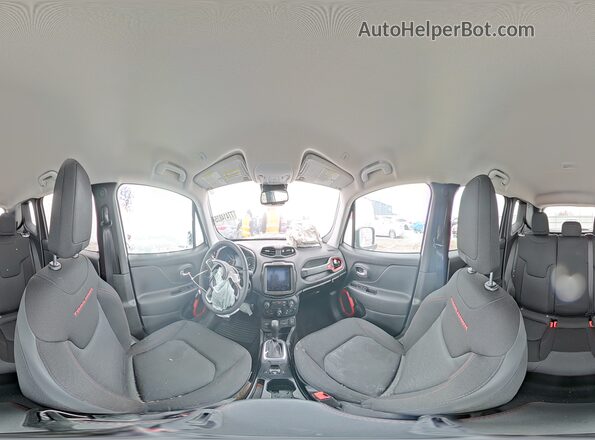 ZACNJDC18PPP41206 2023 JEEP RENEGADE White VIN კოდის სტიკერის ხედი