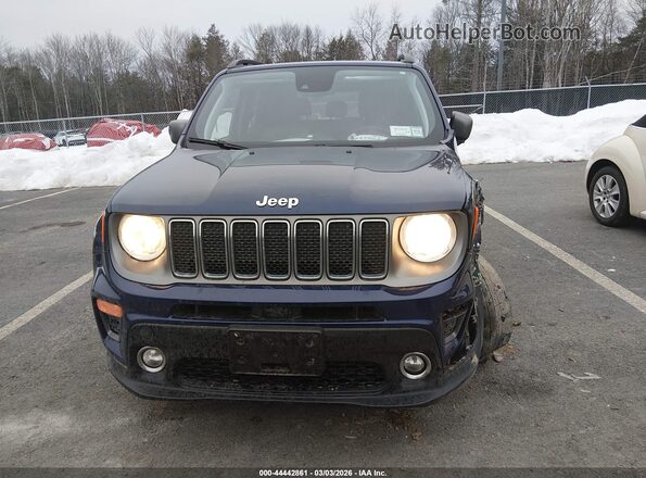 ZACNJDD13MPN32854 2021 JEEP RENEGADE Blue Vista del cuadro de instrumentos