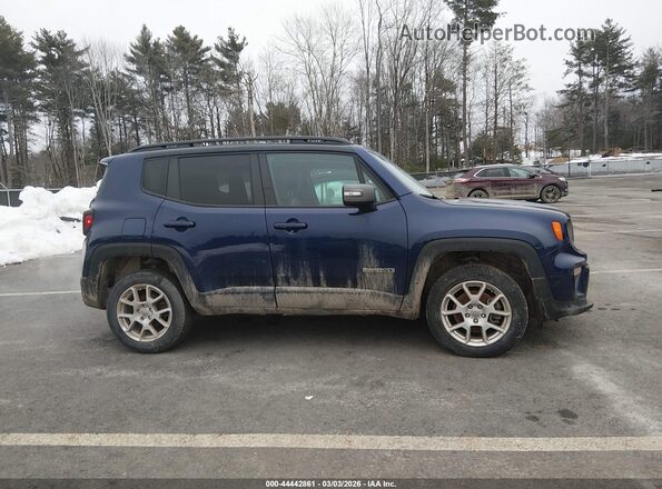 ZACNJDD13MPN32854 2021 JEEP RENEGADE Blue Vista interior trasera