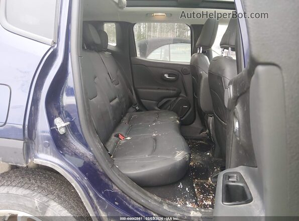 ZACNJDD13MPN32854 2021 JEEP RENEGADE Blue Vista de la etiqueta del VIN