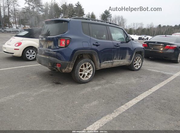 ZACNJDD13MPN32854 2021 JEEP RENEGADE Blue Trasero derecho