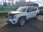 2021 Jeep Renegade Limited White vin: ZACNJDD18MPN32560