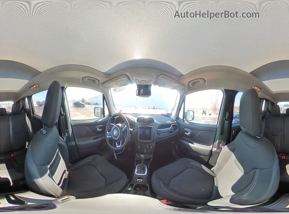 ZACNJDE17PPP19095 2023 JEEP RENEGADE White 360 interior view