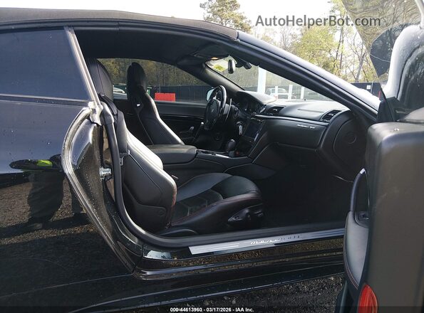 ZAM45VMA8G0167344 2016 MASERATI GRANTURISM Black Front interior view