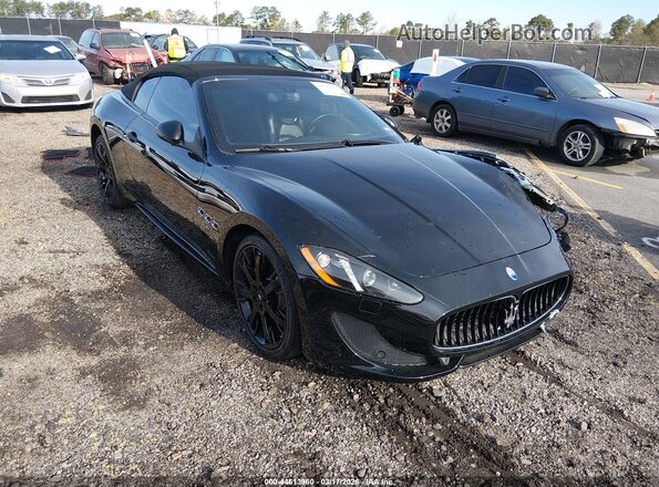ZAM45VMA8G0167344 2016 MASERATI GRANTURISM Black Front right