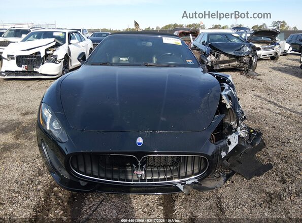 ZAM45VMA8G0167344 2016 MASERATI GRANTURISM Black Rear interior view