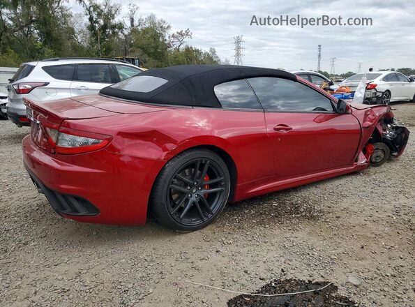 ZAM45VMAXG0174084 2016 MASERATI GRANTURISM Red Trasero derecho