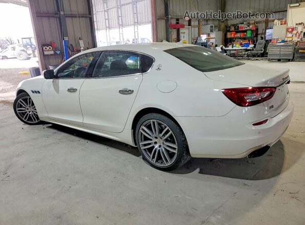 ZAM56PPA5G1165649 2016 MASERATI QUATTROPOR White Rear left