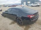 2017 Maserati Quattroporte S Черный vin: ZAM56RPA7H1224018