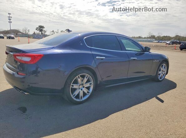 ZAM56RRA7G1185992 2016 MASERATI QUATTROPOR Blue Հետևի աջ
