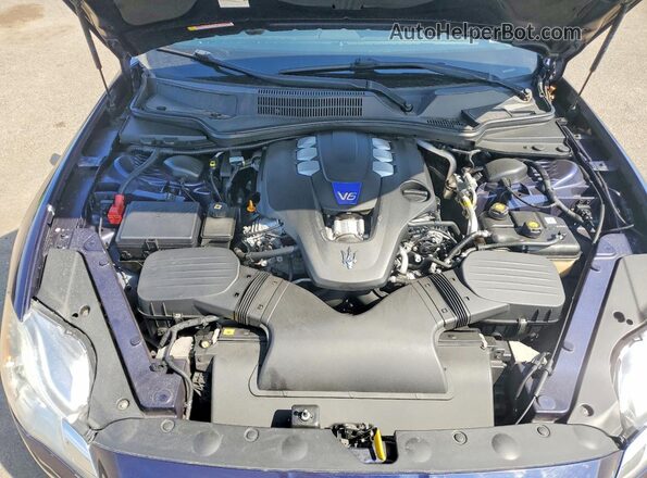 ZAM56RRA7G1185992 2016 MASERATI QUATTROPOR Blue Սալոնի հետևի տեսք