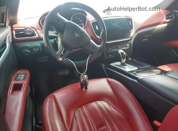 ZAM57RSA1G1190807 2016 MASERATI GHIBLI Белый Вид панели приборов