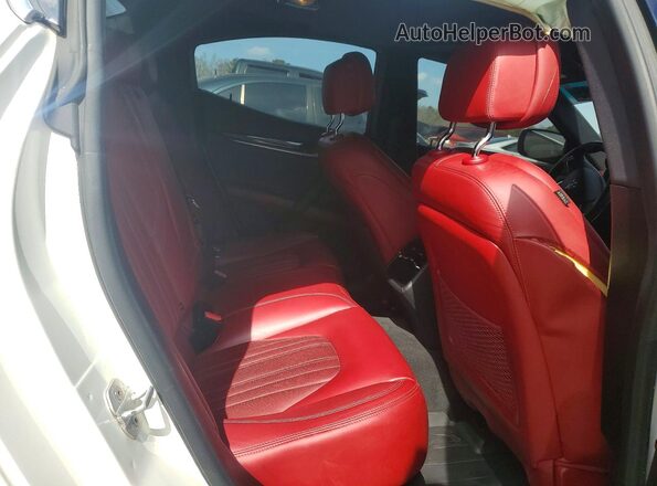 ZAM57RSA1G1190807 2016 MASERATI GHIBLI Белый Вид задних сидений