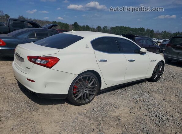 ZAM57RSA1G1190807 2016 MASERATI GHIBLI Белый Задняя правая четверть