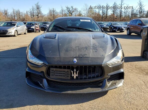 ZAM57RSAXG1170829 2016 MASERATI GHIBLI Черный Вид спереди