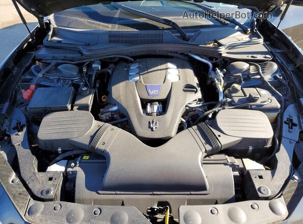 ZAM57RSAXG1170829 2016 MASERATI GHIBLI Черный Вид задней части салона