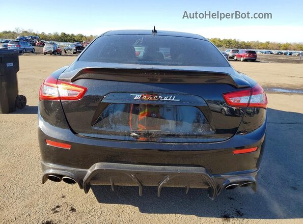 ZAM57RSAXG1170829 2016 MASERATI GHIBLI Черный Вид сзади