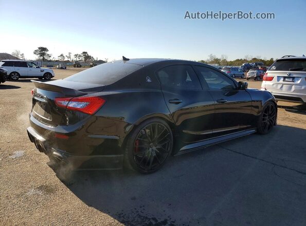 ZAM57RSAXG1170829 2016 MASERATI GHIBLI Черный Задняя правая четверть
