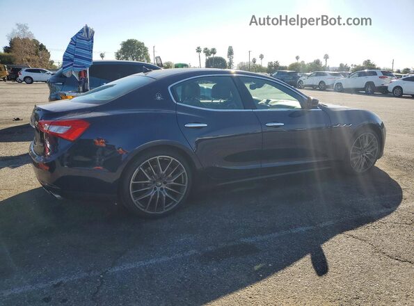 ZAM57RSS6H1218837 2017 MASERATI GHIBLI Blue Հետևի աջ