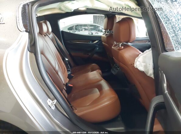 ZAM57RTA2G1177322 2016 MASERATI GHIBLI Gray VIN კოდის სტიკერის ხედი