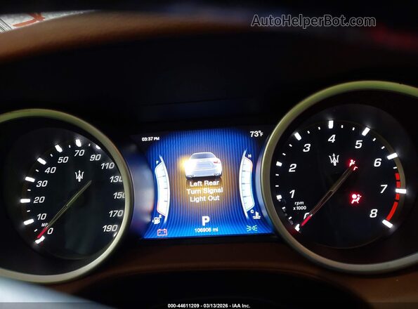 ZAM57RTA2G1177322 2016 MASERATI GHIBLI Gray უკანა სავარძლების ხედი