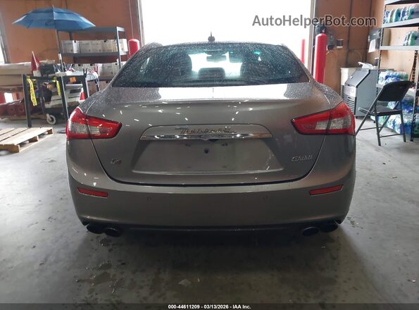 ZAM57RTA2G1177322 2016 MASERATI GHIBLI Gray 