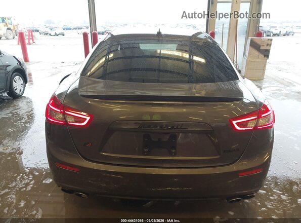 ZAM57RTA5G1177119 2016 MASERATI GHIBLI Gray 