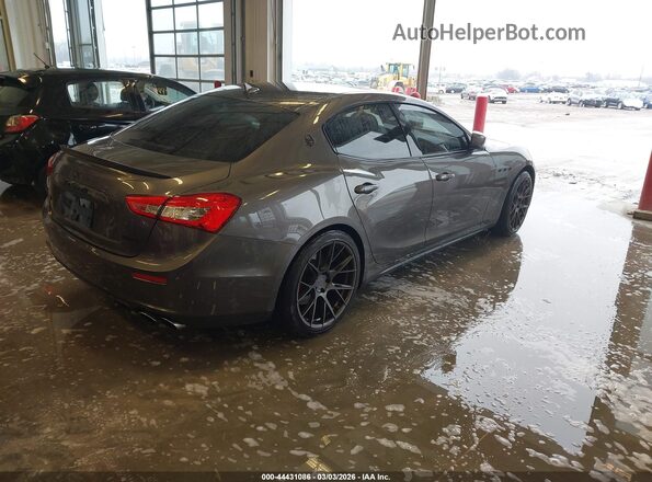 ZAM57RTA5G1177119 2016 MASERATI GHIBLI Gray Trasero derecho