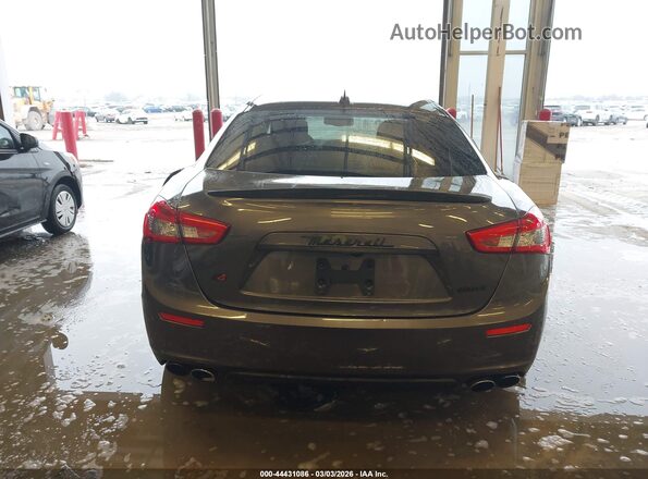 ZAM57RTA5G1177119 2016 MASERATI GHIBLI Gray 