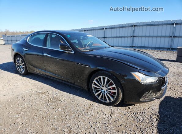 ZAM57RTA7G1189109 2016 MASERATI GHIBLI Black 