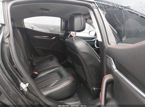 ZAM57RTL4H1212624 2017 MASERATI GHIBLI Black VIN sticker view