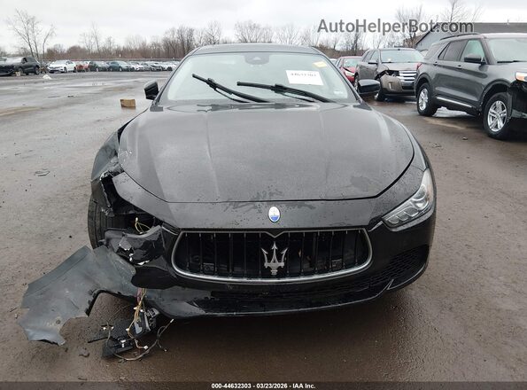 ZAM57RTL4H1212624 2017 MASERATI GHIBLI Black Instrument cluster view