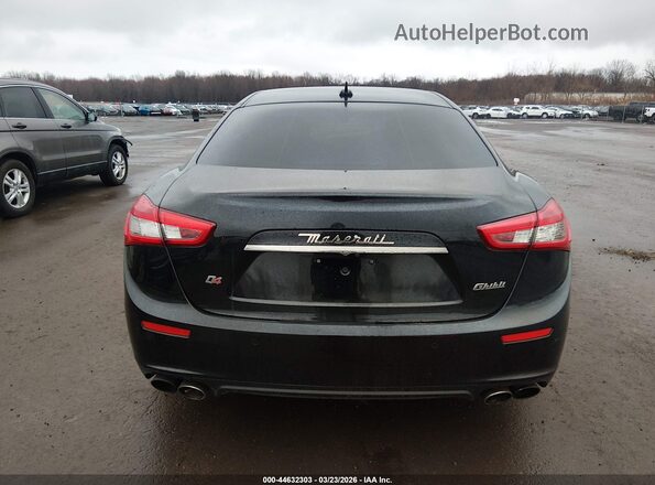 ZAM57RTL4H1212624 2017 MASERATI GHIBLI Black 