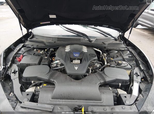 ZAM57RTL4H1212624 2017 MASERATI GHIBLI Black Rear view