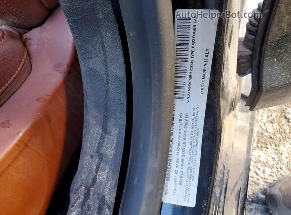 ZAM57XSA0H1238142 2017 MASERATI GHIBLI Черный Вид подкапотного пространства