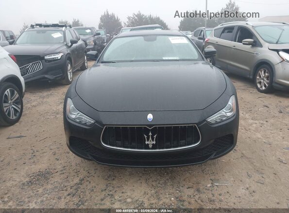ZAM57XSA3H1238328 2017 MASERATI GHIBLI Black Widok zestawu wskaźników