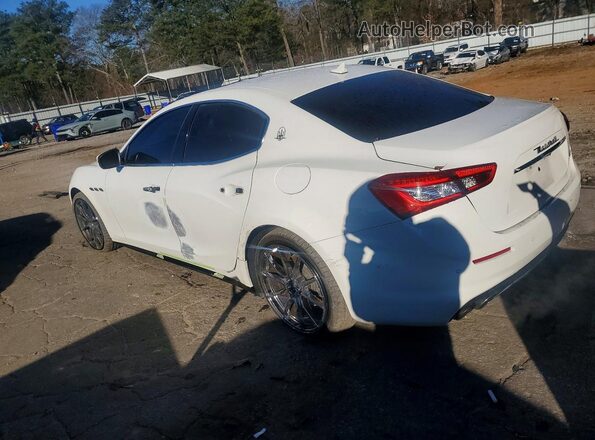 ZAM57XSA4L1344389 2020 MASERATI GHIBLI White Trasero izquierdo