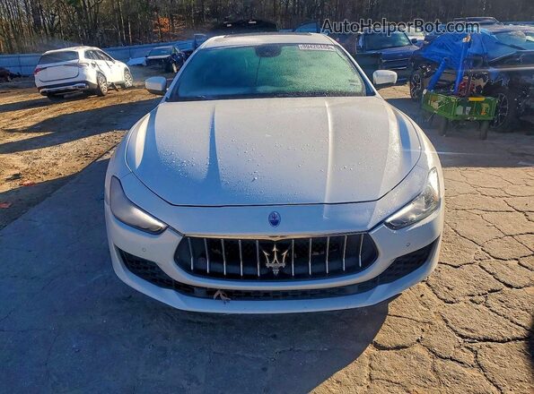 ZAM57XSA4L1344389 2020 MASERATI GHIBLI White Vista frontal