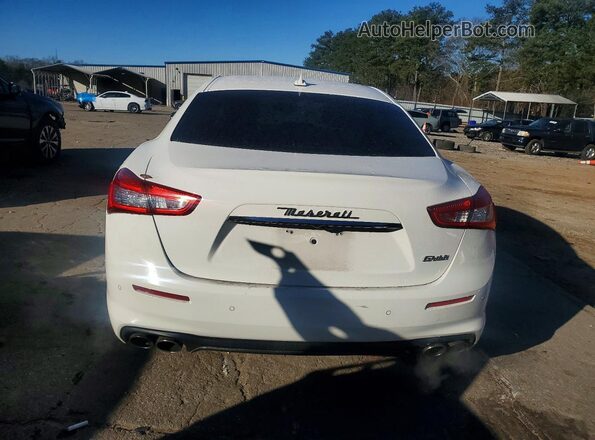 ZAM57XSA4L1344389 2020 MASERATI GHIBLI White Vista trasera