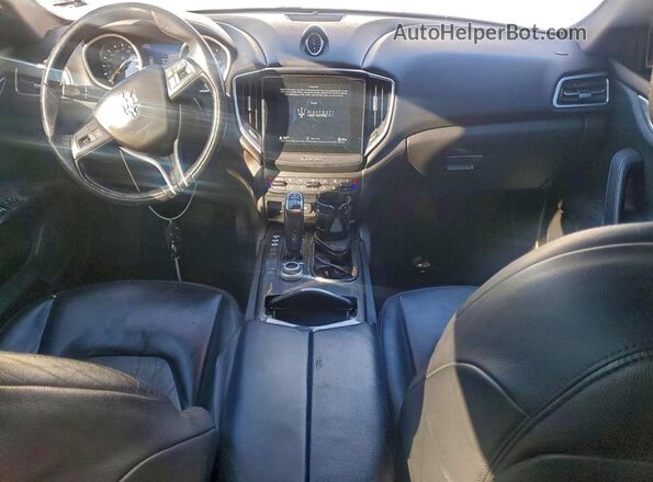 ZAM57XSA4L1344389 2020 MASERATI GHIBLI White Vista del salpicadero