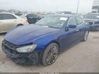 2016 Maserati Ghibli   Синий vin: ZAM57XSA5G1187137