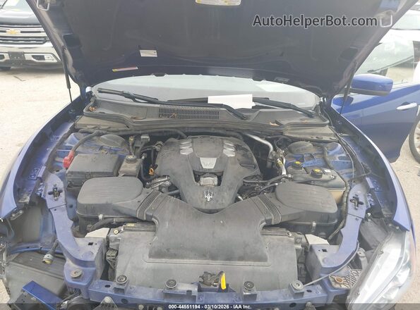 ZAM57XSA5G1187137 2016 MASERATI GHIBLI Синий Вид сзади
